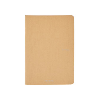 Fabriano Ecoqua Original Staple-Bound Notebook A4 Blank Beige