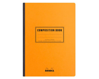 Rhodia Composition Book A5 Lined Orange