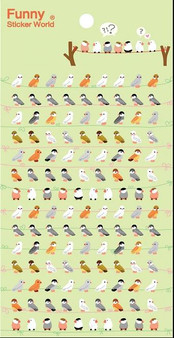 BC Mini Stickers Birds