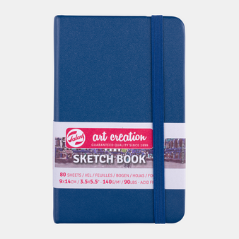 Talens Art Creation Sketchbook Navy Blue 9X14cm