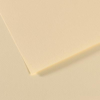 Canson Mi-Teintes Paper Sheet 19X25 Pale Yellow