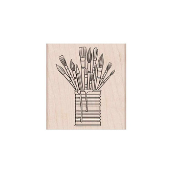 Hero Arts Rubber Stamp Tin of Brushes