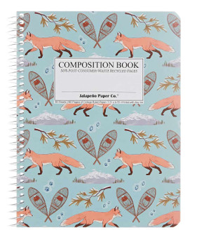 Michael Rogers Press Jalapeno Paper Co. Spiral Bound Ruled Notebook Mt. Shasta