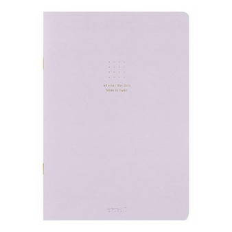 Midori Soft Cover Dot Grid Notebook A5 6X8 Purple
