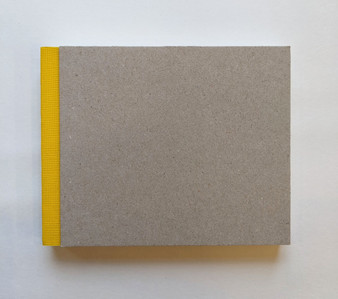 Kunst & Papier Binder Sketchbook Yellow 4.7x5.9 Landscape