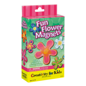 Creativity for Kids Fun Flower Magnets Mini Kit