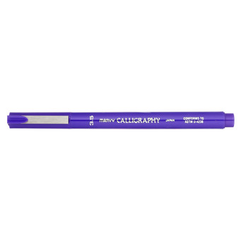 Uchida Marvy Calligraphy Pen 3.5mm Violet