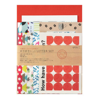 Midori Stationery Letter Set #763 Mixed