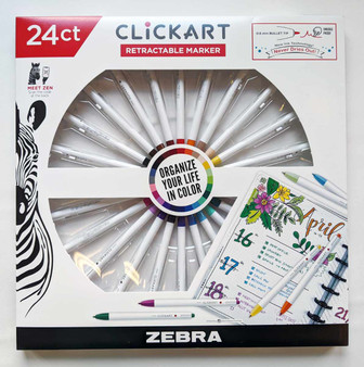 Zebra Wheel Marker Set of 24 Clickart