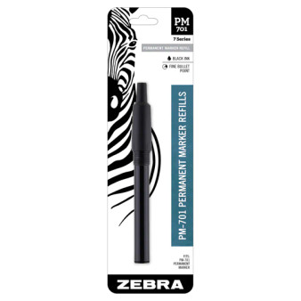 Zebra PM-701 Permanent Marker Refill Black