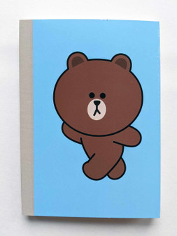 Itoya Oasis Notebook Line Friends Bear