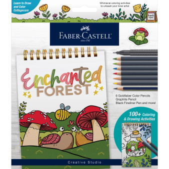 Faber-Castell Enchanted Forest Drawing Set
