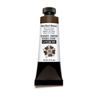 Daniel Smith Gouache 15ml Tube Van Dyck Brown