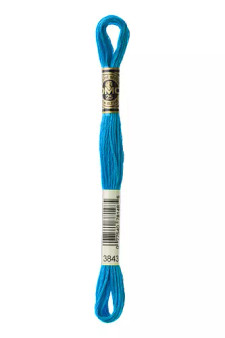 DMC Embroidery 6-Strand Floss Electric Blue