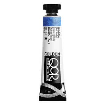 QoR Watercolor 11ml tube Phthalo Blue (Red Shade)