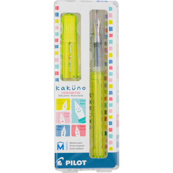 Pilot Kakuno Fountain Pen Translucent Green Medium