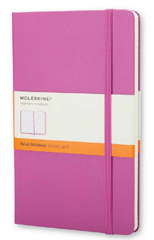 Moleskine Classic Notebook Hard Cover Large Ruled Magenta