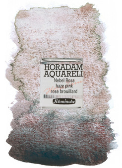 Schmincke Horadam Supergranulating Watercolor Half Pan Haze Pink