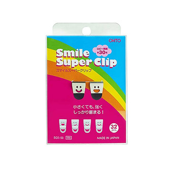 Ohto Smile Super Clip Fastener Silver