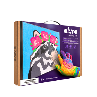 OKTO Clay by Numbers Kit Raccoon