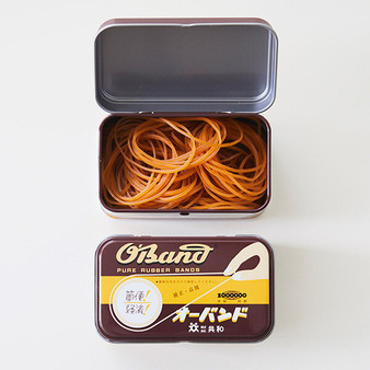 Kyowa Classic O'Band Tin of Rubber Bands