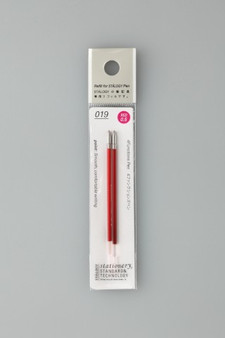 Stalogy Editors Series Four Function Pen Refill .5mm Red 2 Pack