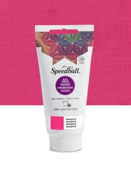 Speedball Fabric Block Printing Ink 2.5oz Magenta