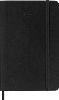 Moleskine Planner 2026 12 Month Weekly Pocket Soft Cover Black Moleskine Planner 2026 12 Month Weekly Pocket Soft Cover Black