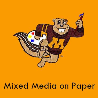 Mixed Media on Paper with Instructor Kim Benson