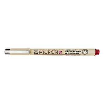 Sakura Pigma Micron 01 Burgundy