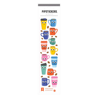 Pipsticks PipStickers Googly Eyed Espresso Expressions
