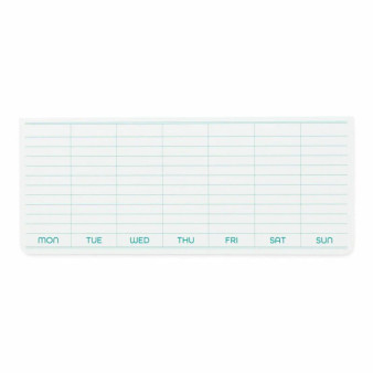 Penco Sticky Memo Pad Weekly White Penco Sticky Memo Pad Weekly White