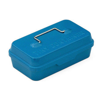 Hightide Tiny Container Metal Box 4x2.5" Blue Hightide Tiny Container Metal Box 4x2.5" Blue