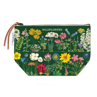 Cavallini Vintage Pouch Wildflowers 2