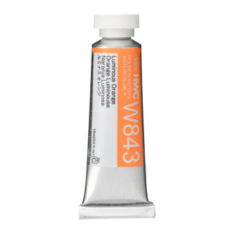 Holbein Luminous Watercolor 15ml Tube Luminous Orange