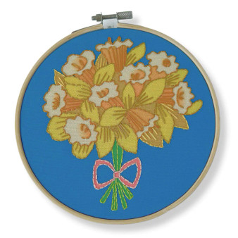 Rikrack Embroidery Kit Daffodils