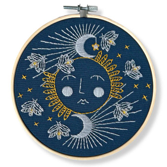 Rikrack Embroidery Kit Moonglow