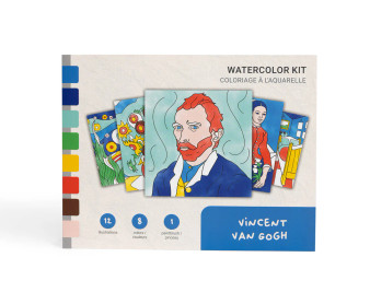 Today is Art Day Watercolor Kit Vincent van Gogh Today is Art Day Watercolor Kit Vincent van Gogh