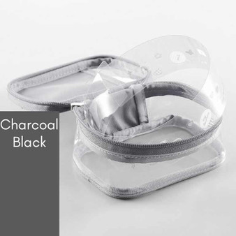 Punilabo Decoration Box Pouch Mini Charcoal Black