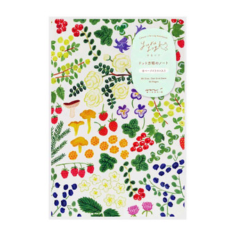 Midori Yuru Log Notebook Scandinavia Dot 5x7"