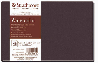 Strathmore Art Book 400 Series Hardcover Watercolor 8.5x5.5"