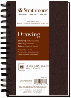 Strathmore Art Book 400 Series Wirebound Drawing 5.5x8.5"