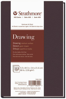 Strathmore Art Book 400 Series Hardcover Drawing 5.5x8.5"