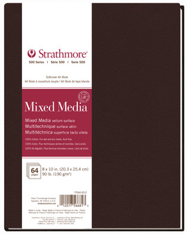 Strathmore Art Book 500 Series Soft Cover Mixed Media 8x10"