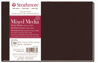 Strathmore Art Book 500 Series Hardcover Mixed Media 8.5x5.5" (Landscape)