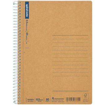 Maruman Spiral Note Basic Notebook Lined B6