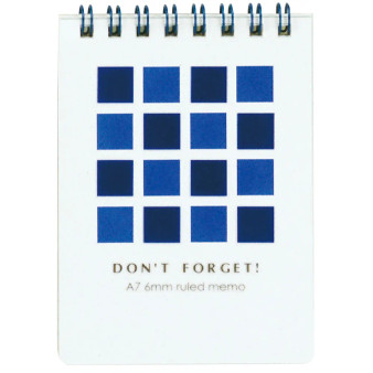 Maruman Don't Forget Memo Lined A7