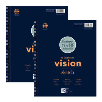 Strathmore Vision Sketch 9x12 Pad 2 Pack