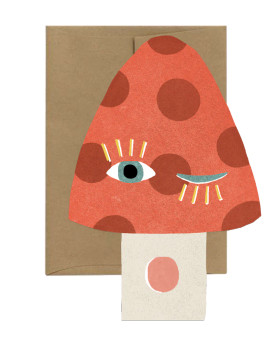 Isatopia Die Cut Card Mushroom Blink