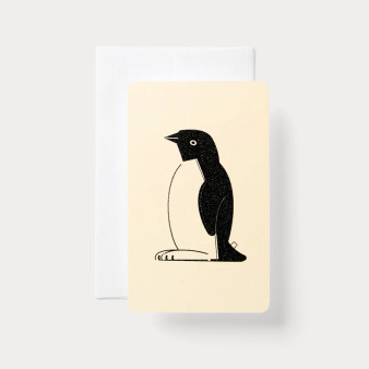 Nandaka Flat Card & Envelope Penguin